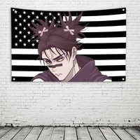 Choso Kamo Black American Flag Decoration Garage Flags for Bedrooms Advertising Outdoor Decor Flaga Tapestry Barber Shop Custom