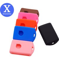 Xinyuexin Silicone Rubber Case Car Key Cover for Volvo Xc90 S60 Xc70 S80 S90 C30 V70 V90 XC60 XC90 XC40 Smart Key Fob Protector