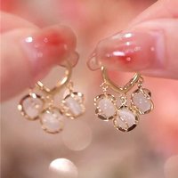 2022 New Arrival Fashion Earrings Crystal Trendy Water Drop Women Dangle Earrings Long Tassle Elegant Female Jewelry