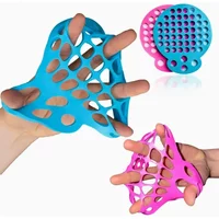 Hand Exerciser with Multiple Resistance Levels, Finger Stretcher and Grip Strengthener for Hand Fitness Training