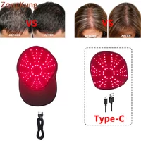 96pcs LED Red Light Therapy Cap 660&850 nm Infrared Light ,for Hair Fast Growth Regrowth Anti Hair Loss Relax Scalp Care Hat