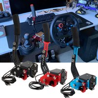 2-in-1 USB Racing Games Handbrake Support G25/27/29 T300 T500 PS4 ONE Simracing Game14 Bit Handbrake Sim Fanatec Osw Dirt Rally