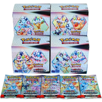360pcs Pokemon Card Scarlet & Violet Prismatic Evolutions Pokemon Cards Box English Booster Battle 151 Ultra Booster Battle Card