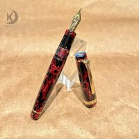 JD 21 Luxury premium business writing acrylic calligarphy pen,unique design souvenir Fountain pen,ideal for executive