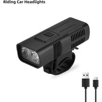 AliExpress NONE 1200mAh & 10000LM Powerful Bike Light, Waterproof Bicycle Headlight - Rechargeable High/Low Beam for Mountain Road Night Riding