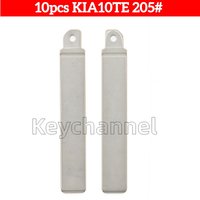 10pcs KIA10TE Car Key Blade 205 Original Car Flip Remote Blank 1024 for Hyundai Kona Palisae Kia Cerato Carnival Telluride Soul