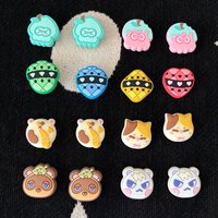 4pcs Cartoon Anime Silicone Thumb Stick Grip Cap Cover For Nintendo Switch 2 Gaming Caps NS2 Joycon Controller Thumbstick Caps