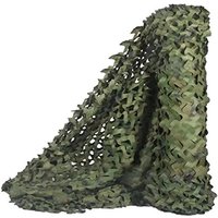 Camouflage Net Bulk Roll - Shade Net for Hunting, Home Decor, Paintball, Bird Watching, Camping, Car Cover, and Theme Party Deco