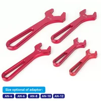 Aluminum Wrench AN Hose Fitting Tool Set 6 Piece Lightweight Durable Wrench Kit for Automotive AN3 to AN16 Fittings Universal
