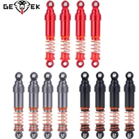 52mm Aluminum TRX4M Big Bore Shocks Absorbers Damper With Oil Filled for 1/18 RC Crawler TRX-4M Bronco Defender Upgrade Parts