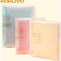 1pcs Japan Kokuyo Notebook Journal Binder B5/A5/A4 High Capacity Macaron Color 40pages Kawaii School Stationery Office Supplies