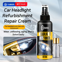 New Arrival! 120ml Car Headlight Restoration Fluid – Top-Tier Repair! Erases scratches, removes oxidation, cleans grime