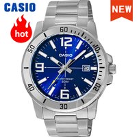 Montre Casio pour hommes, marque de luxe, à quartz, étanche 50M, montre de sport militaire lumineuse, Relogio Masculino MTP-VD01D