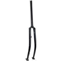 AliExpress SILVEROCK Chromoly Steel Road Bike 700C Thru Axle Rigid Fork 1 inch 25.4mm 28.6mm Flat Disc Brake Threadless Chrome Forks