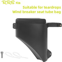 New Bicycle Teardrops Wind Breaker Seat Tube Bag Waterproof Hard Shell Shockabsorbing Droplet Type Tube Saddle Bag Only for Java
