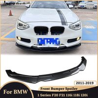 Front Bumper Splitter Lip Side Spoiler for BMW F20 F21 116i 118i 120i 1 Series 2011-2019 Modification Front Shovel Skirt Board