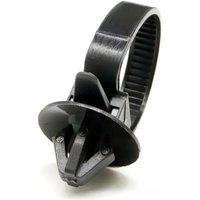 10/30/50PCS Car Nylon Black Cable Ties Push Mount Wire Harness Fastener Cable Clamp Clips Ties Management Car Wire Organizers