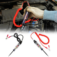 Hot Car Truck Voltage Circuit Tester Auto 6V 12V 24V Tools Car Diagnostic Probe Test Pen Light Bulb Electric Measuring Pen Tools