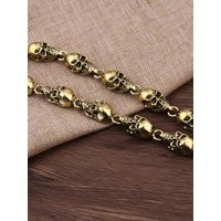 AliExpress NONE Skull Jeans Chain Hip Hop Punk Dark Skull Metal Waist Chain Cool Unisex Accessories Cycling Fashion Chain Women's Bag Pendant