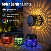 2/4pcs Solar Wall Lights For Outdoor Garden Decoration Landscape Wall Lights Are Suitable For Terrace And Walkway Decoration