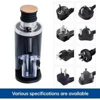 2026 sell Portable DF54 Electric Home Grinder Stainless Steel Adjustable Burr for Espresso and Brew Housing Coffee Blade