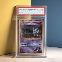 DIY Proxy PTCG Graded Collection Card 1999 P.M. JAPANESE SABRINA'S GENGAR HOLO GEM MT 10 Card Holographic Anime Game Gift