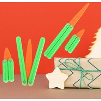 3D Printing Gravity Radish Knife Mini Carrot Model Push Card Decompressionn Toy Student Prize Children's Cognitive Toys