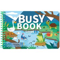 Children Reusable Quiet Paste Busy Book 4 Cartoon Themes Educational DIY Sticker Activity Book Fine Motor Skill Training Portabl