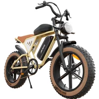 AliExpress JANSNO Jansno ebike X70 Adult Electric Bicycle 48V34A Battery 250W Motor Men's E-bike 20 Inch Fat Tire Off-Road Electric Bike