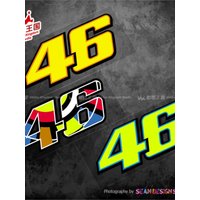 AliExpress Yamaha For motogp 46 Rossi Motorcycle Motor Bike Decals Waterproof Stickers 10