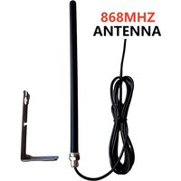 Garage door universal 868MHz antenna, radio signal enhancement repeater, outdoor waterproof garage door opener external antenna