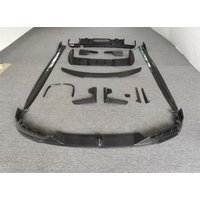 For BMW F95 X5M ReaI Carbon Fiber Bumper Front Lip Rear Lip Side Skirts Tail Wing Wind Knife Spoiler Splitter Body Kit