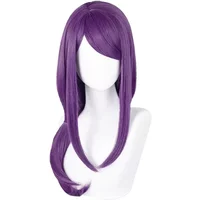 Perruque de Cosplay Anime Kamishiro Rize, perruque de 70cm violette pour femmes, perruques synthétiques résistantes à la chaleur