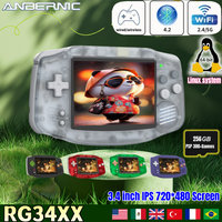 Anbernic RG34XX Handheld Game Players 3.4'' IPS Linux Portable Video Game Console Portable Rerto Games RG 34XX 256G PSP Games