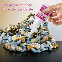 20g Heavy Duty Fast-Drying Stone Glue for Countertops,Aquariums,Tiles & Pebbles -Transparent,Durable Adhesive for DIY & Projects