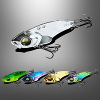 AS Metal Vib Lure Spinner Bait 5g7g10g15g20g Fishing Shore Casting Rotating Spoon Wobbler Sinking Hard Bait Pesca Jig Bass Pike