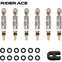 Bike Valve Core Quality Presta Valve Brass Core Tool MTB Road Bicycle Tubes Service Part Tool CNC-Machined Removable Replacement