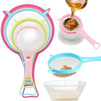 Set of 4 Multi‑Purpose Mesh Filters with Handles Kitchen Gadgets Easy Strainer for Tea Juice Flour Soy Milk