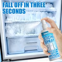 Multi-Purpose Refrigerator Deicing and Defrosting Spray for Quick and Easy Deicing, Suitable for Refrigerators and Car Windscree