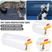 Bande de protection pour canapé pour animaux de compagnie, 300cm, film de protection anti-rayures pour chat, fournitures d'entraînement pour animaux de compagnie, meubles sûrs et transparents