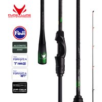 PURELURE ZERO Small Bait Light High Carbon Long Throwing Rod Rock Fishing Spinning Trout Rod BFS Fishing Casting UL Stream Bass image 4