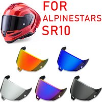 Helmet Accessories Color Changing Anti-UV Helmet Visor R10 Helmet Replacement Accessories Suitable for Alpinestars Supertech