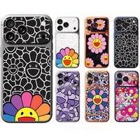Japanese Artisti M-murakami T-takash Art Modern Style Back Decal Sticker Protective Wrap Skin for iPhone 17 Pro 17 Pro Max