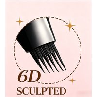 Instant Brow Hair Pen Waterproof 6 Prong Tip Eyebrow Tattoo Pen Long Lasting Natural Look Eyebrow & Hairline Filler Makeup