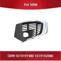 Original Front Bumper Fog Light Lamp 1619191980 1619192080 for Peugeot 5008 Cover Trim Frame Grille image 3