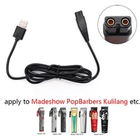 Professional Hair Clipper USB Charger Charging Cable Power Cord for Madeshow PopBarbers Kulilang Etc. Barber Accessories