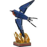 MOC Barn Swallow Wild Goose Building Blocks Animal Flying Bird Natural Style Model Idea Set Bricks Assembly Toys Xmas Gift
