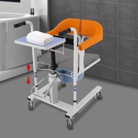 Hydraulic Wheelchair Patient Lifting, Elevator Transfer Chair, Strong Load Capacity, Easy to Move, fit for the Elderly, Pregnant