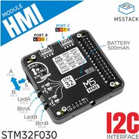 M5Stack Official HMI Module with Encoder and 500mAh Battery (STM32F030)