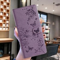 Edge 60 50 Pro Wallet Case for Motorola MOTO G86 G56 G05 G15 G75 G55 G35 G85 G54 G84 Cases Flower Butterfly Leather Flip Cover